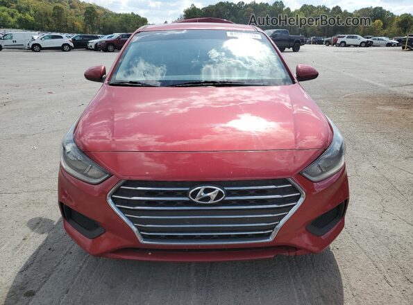 3KPC24A64LE117156 2020 HYUNDAI ACCENT Red Widok z przodu