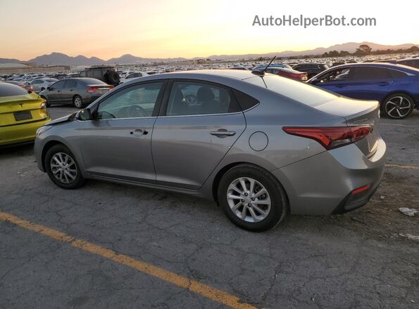3KPC24A64ME150272 2021 HYUNDAI ACCENT Silver Հետևի ձախ