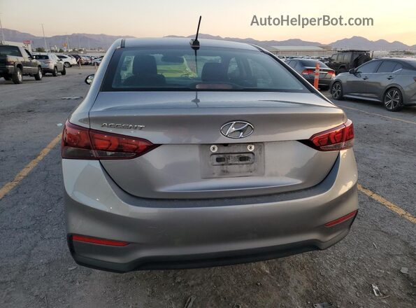 3KPC24A64ME150272 2021 HYUNDAI ACCENT Silver Հետևի տեսք