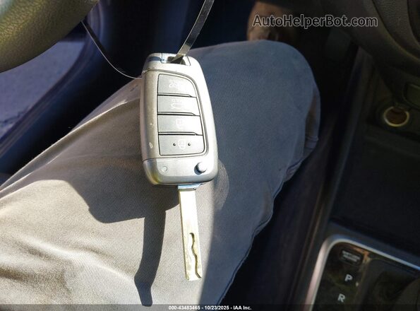 3KPC24A64NE165291 2022 HYUNDAI ACCENT Blue Вид панелі приладів