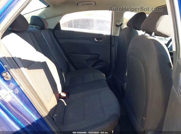 3KPC24A64NE165291 2022 HYUNDAI ACCENT Blue Вид наклейки з VIN-кодом