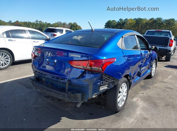 3KPC24A64NE165291 2022 HYUNDAI ACCENT Blue 