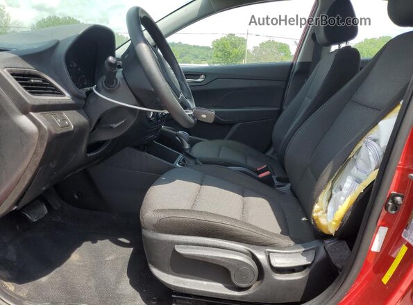 3KPC24A65ME133965 2021 HYUNDAI ACCENT Red Սալոնի դիմացի տեսք