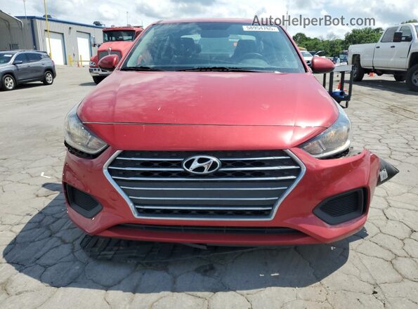 3KPC24A65ME133965 2021 HYUNDAI ACCENT Red Դիմացի տեսք