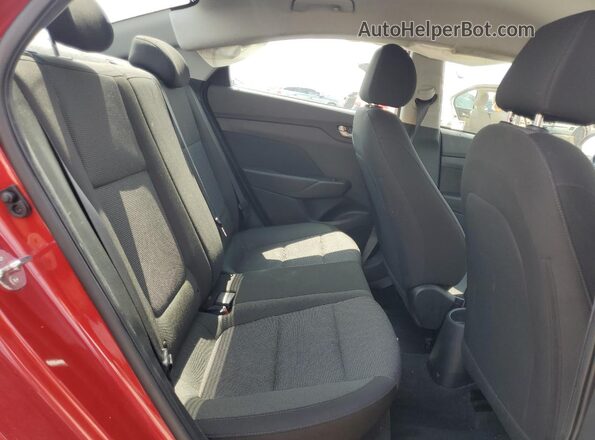 3KPC24A65ME133965 2021 HYUNDAI ACCENT Red Հետևի նստատեղերի տեսք
