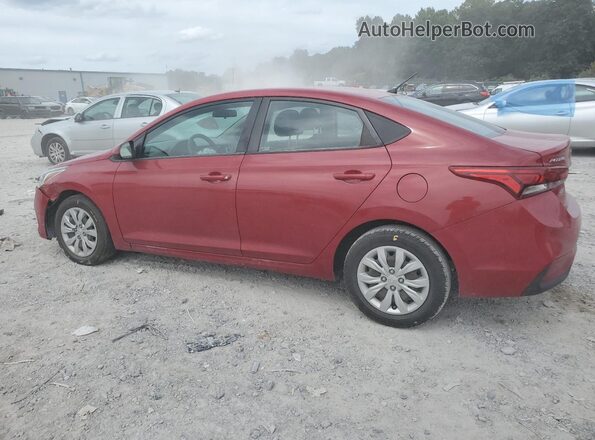 3KPC24A65ME140687 2021 HYUNDAI ACCENT Red Հետևի ձախ