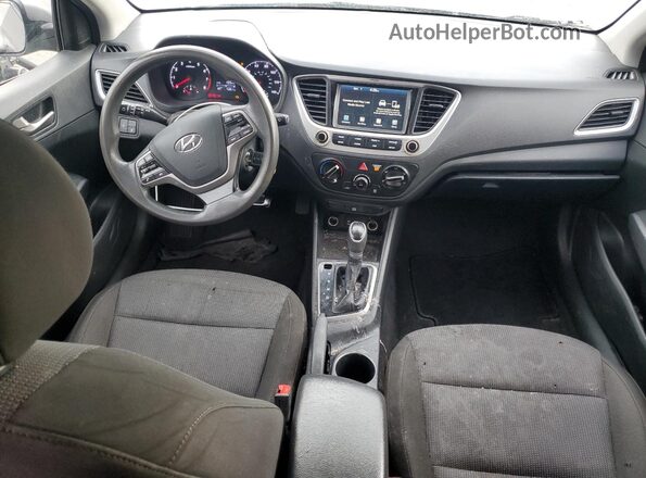 3KPC24A65ME141869 2021 HYUNDAI ACCENT Gray Вид панелі приладів