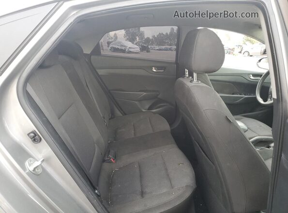 3KPC24A65ME141869 2021 HYUNDAI ACCENT Gray Вид задніх сидінь