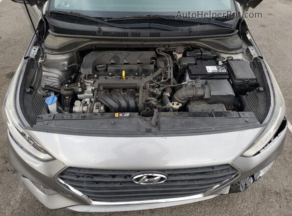 3KPC24A65ME141869 2021 HYUNDAI ACCENT Gray Вид задньої частини салону