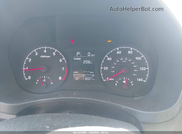 3KPC24A66LE109057 2020 HYUNDAI ACCENT Silver უკანა სავარძლების ხედი