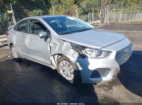 3KPC24A66LE109057 2020 HYUNDAI ACCENT Silver წინა ხედი