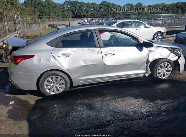 3KPC24A66LE109057 2020 HYUNDAI ACCENT Silver უკანა სალონის ხედი