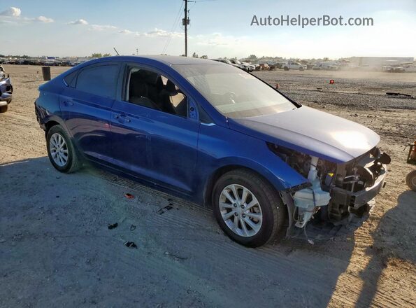 3KPC24A66LE111679 2020 HYUNDAI ACCENT Blue წინა მარჯვენა