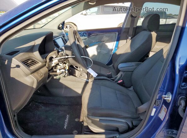 3KPC24A66LE111679 2020 HYUNDAI ACCENT Blue წინა სალონის ხედი