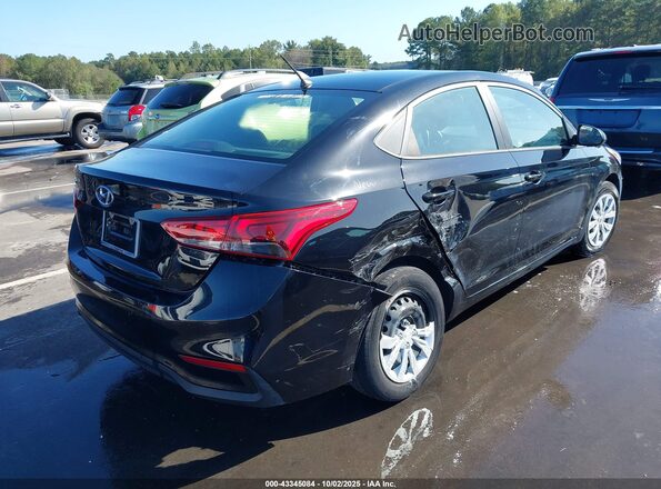 3KPC24A66ME150693 2021 HYUNDAI ACCENT Black Հետևի աջ