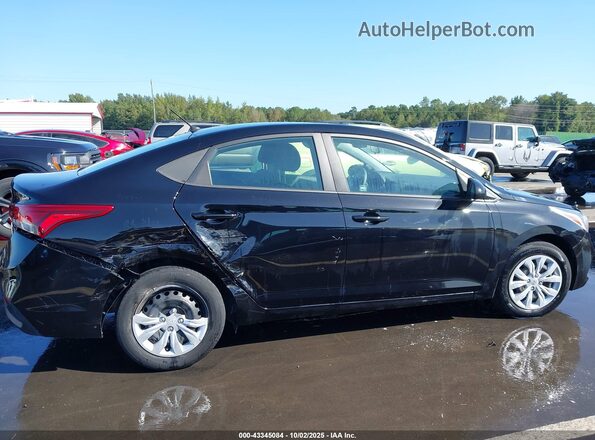3KPC24A66ME150693 2021 HYUNDAI ACCENT Black Սալոնի հետևի տեսք
