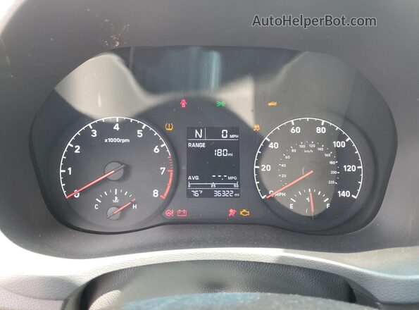 3KPC24A66ME151682 2021 HYUNDAI ACCENT Silver Սարքավորումների վահանակի տեսք