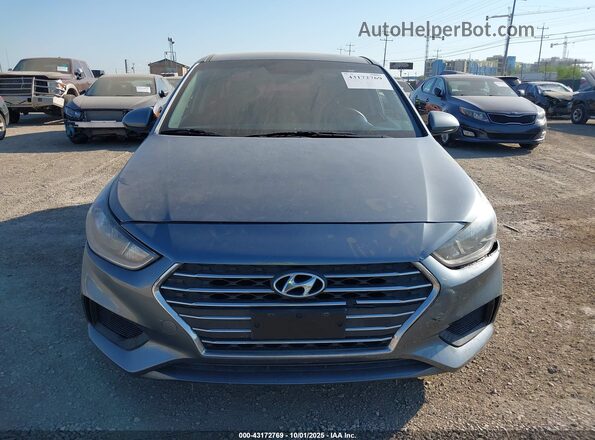 3KPC24A67LE091944 2020 HYUNDAI ACCENT Gray Widok zestawu wskaźników