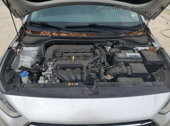 3KPC24A67LE107625 2020 HYUNDAI ACCENT Silver Vista interior trasera