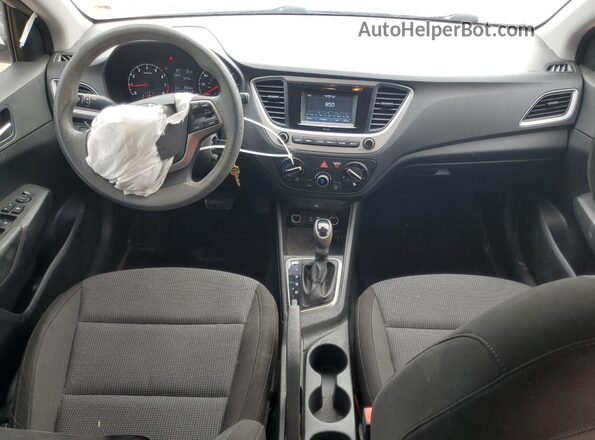 3KPC24A67LE107625 2020 HYUNDAI ACCENT Silver Vista del salpicadero