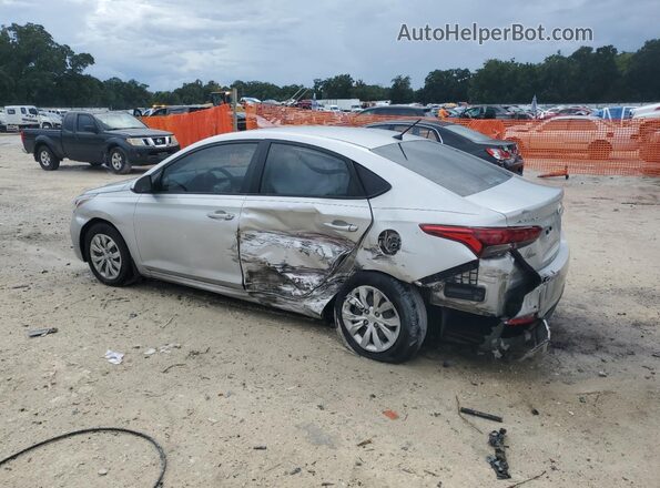 3KPC24A67LE107625 2020 HYUNDAI ACCENT Silver Trasero izquierdo