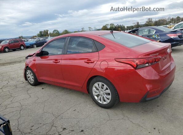 3KPC24A67LE114090 2020 HYUNDAI ACCENT Red უკანა მარცხენა