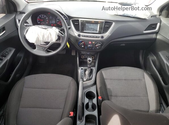 3KPC24A67LE114090 2020 HYUNDAI ACCENT Red წინა პანელის ხედი