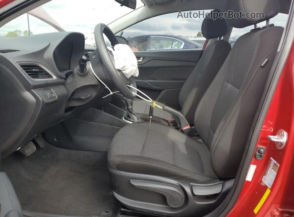 3KPC24A67LE114090 2020 HYUNDAI ACCENT Red წინა სალონის ხედი