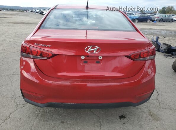 3KPC24A67LE114090 2020 HYUNDAI ACCENT Red უკანა ხედი