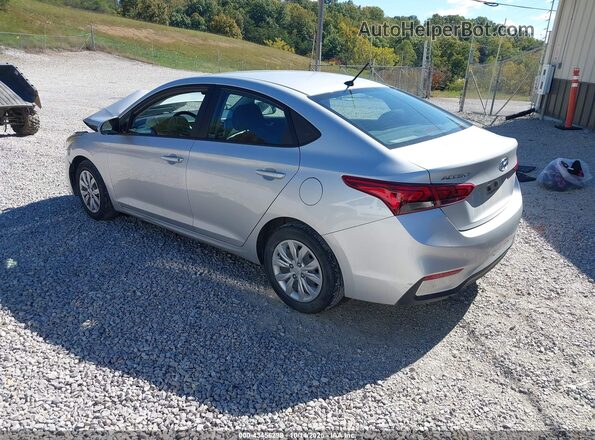3KPC24A67ME136589 2021 HYUNDAI ACCENT Silver Trasero izquierdo