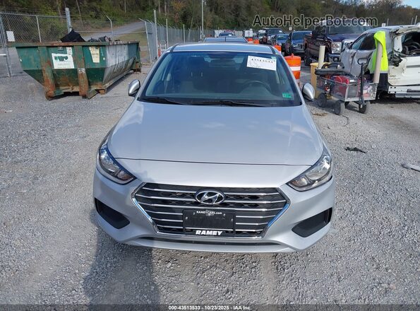 3KPC24A68LE095386 2020 HYUNDAI ACCENT Silver ხელსაწყოთა პანელის ხედი