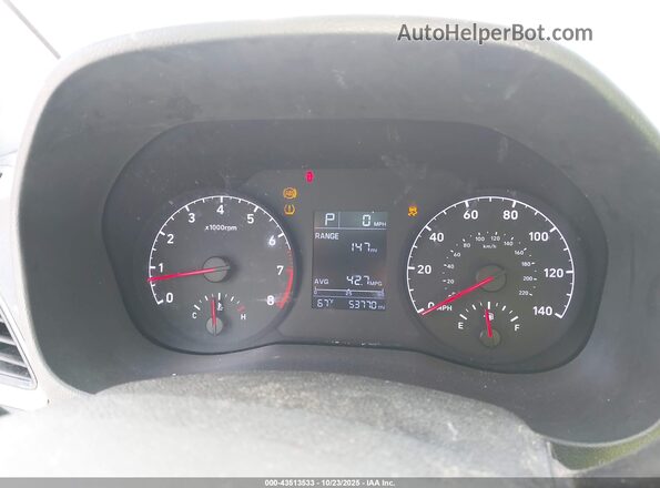 3KPC24A68LE095386 2020 HYUNDAI ACCENT Silver უკანა სავარძლების ხედი