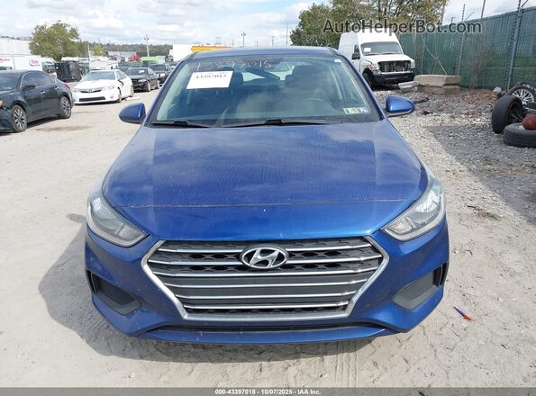 3KPC24A68LE112770 2020 HYUNDAI ACCENT Blue ხელსაწყოთა პანელის ხედი