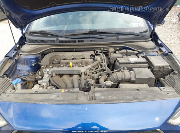 3KPC24A68LE112770 2020 HYUNDAI ACCENT Blue უკანა ხედი