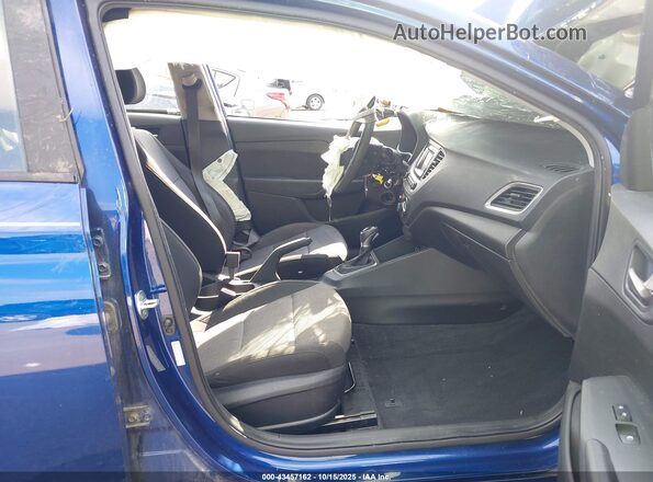 3KPC24A68LE120660 2020 HYUNDAI ACCENT Blue Widok wnętrza z przodu