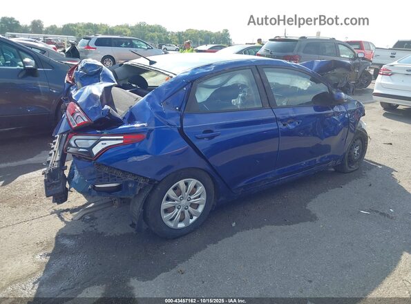 3KPC24A68LE120660 2020 HYUNDAI ACCENT Blue Tył prawy