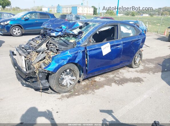 3KPC24A68LE120660 2020 HYUNDAI ACCENT Blue Przód lewy