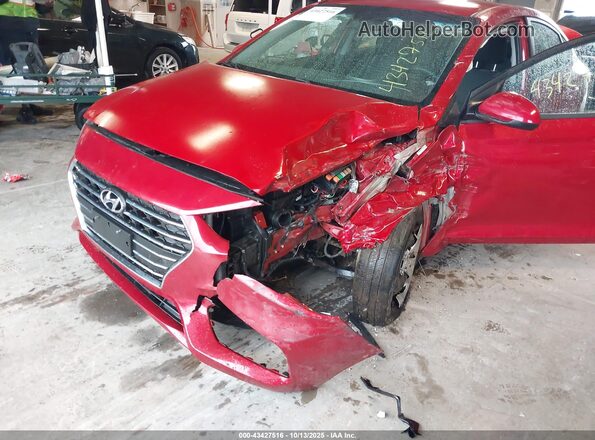 3KPC24A68ME130123 2021 HYUNDAI ACCENT Red Widok z przodu
