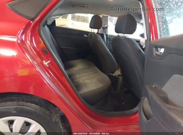 3KPC24A68ME130123 2021 HYUNDAI ACCENT Red Widok naklejki z numerem VIN