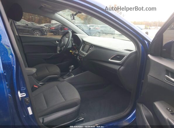 3KPC24A68ME136701 2021 HYUNDAI ACCENT Blue Սալոնի դիմացի տեսք