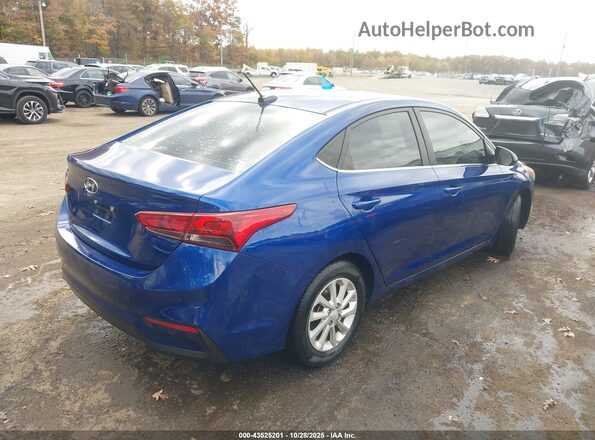 3KPC24A68ME136701 2021 HYUNDAI ACCENT Blue Հետևի աջ
