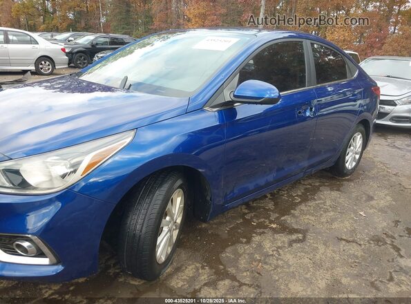 3KPC24A68ME136701 2021 HYUNDAI ACCENT Blue Դիմացի տեսք