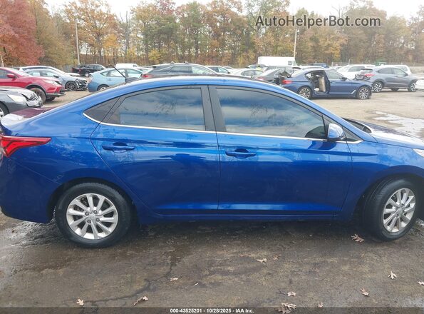 3KPC24A68ME136701 2021 HYUNDAI ACCENT Blue Սարքավորումների վահանակի տեսք