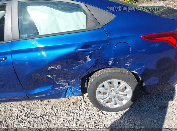 3KPC24A68ME144202 2021 HYUNDAI ACCENT Blue Front view