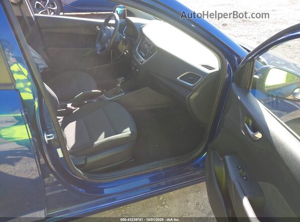 3KPC24A68ME144202 2021 HYUNDAI ACCENT Blue Front interior view