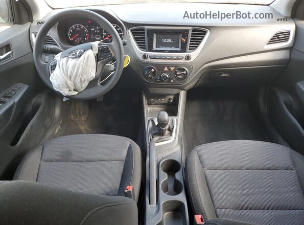 3KPC24A68ME145303 2021 HYUNDAI ACCENT Silver Вид панелі приладів