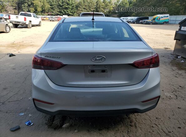 3KPC24A68ME145303 2021 HYUNDAI ACCENT Silver Вид ззаду