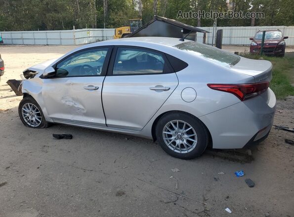 3KPC24A68ME145303 2021 HYUNDAI ACCENT Silver Задня ліва чверть