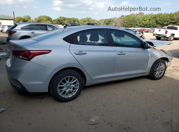 3KPC24A68ME145303 2021 HYUNDAI ACCENT Silver Задня права чверть