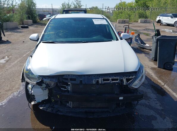 3KPC24A68ME150839 2021 HYUNDAI ACCENT White Rear interior view
